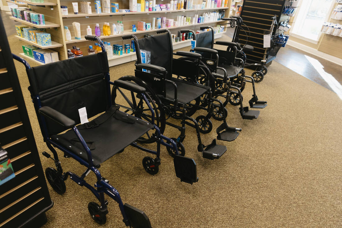Medical Equipment at Mitchell's Pharmacy